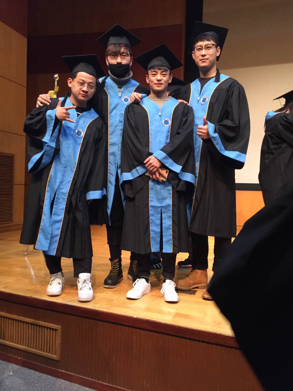 图为韩国湖南大学2016级本科留学生