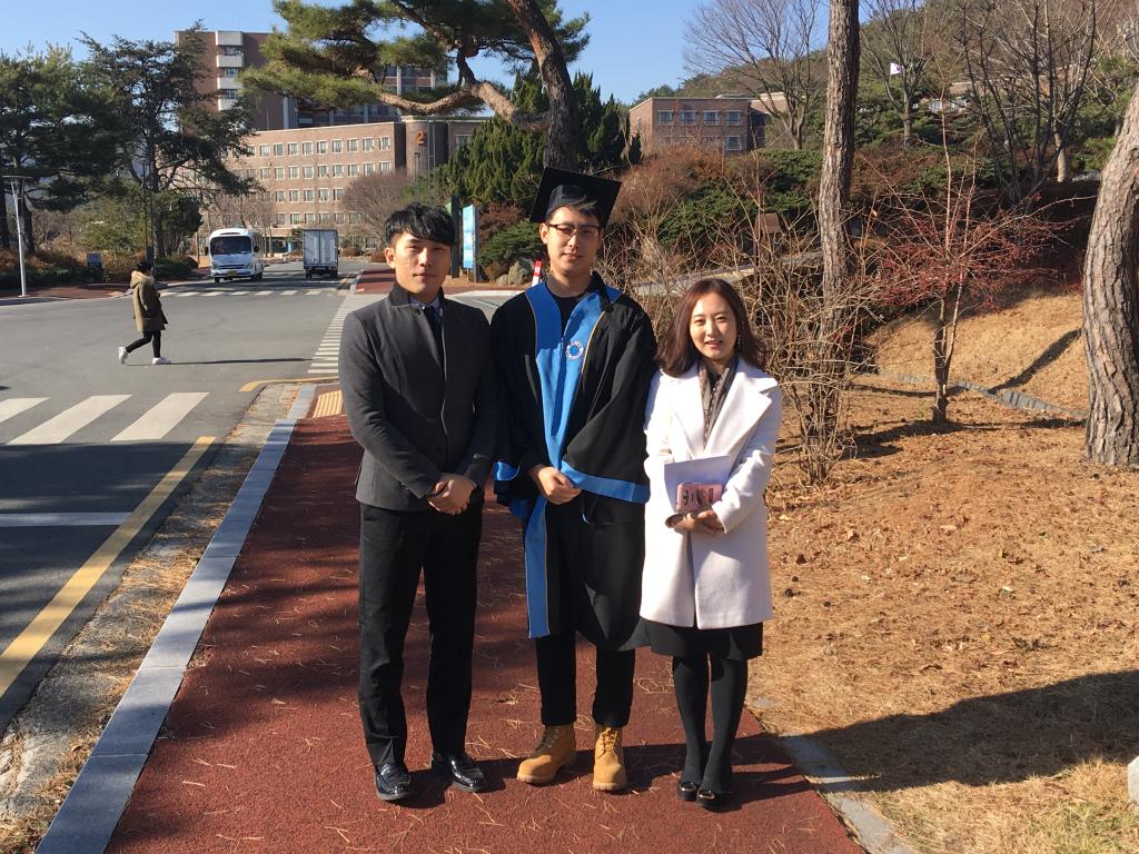 图为韩国湖南大学2016级本科留学生